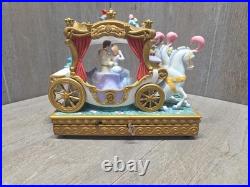 RARE Disney Cinderella Snowglobe Carriage Ride Musical Needs Some Work