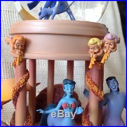 RARE Disney FANTASIA GODDESS Figurines Lite Up Musical SnowGlobe-MIB