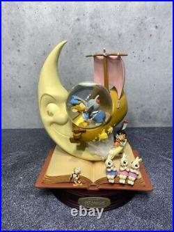 RARE Disney Globe Silly Symphonies Moon, Sailboat Shoe, Dumbo, Big Bad Wolf