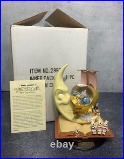 RARE Disney Globe Silly Symphonies Moon, Sailboat Shoe, Dumbo, Big Bad Wolf