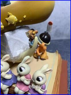 RARE Disney Globe Silly Symphonies Moon, Sailboat Shoe, Dumbo, Big Bad Wolf