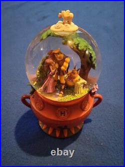 RARE Disney Hercules Musical Snow Globe! Go The Distance