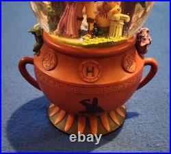 RARE Disney Hercules Musical Snow Globe! Go The Distance