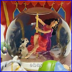 RARE Disney Hunchback Notre Dame 99189 Ltd Ed Topsy Turvy Musical Snow Globe 10