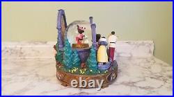 RARE Disney Kiss the girl Musical Snowglobe