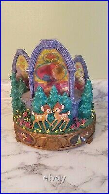 RARE Disney Kiss the girl Musical Snowglobe