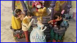 RARE Disney Kiss the girl Musical Snowglobe