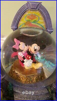 RARE Disney Kiss the girl Musical Snowglobe