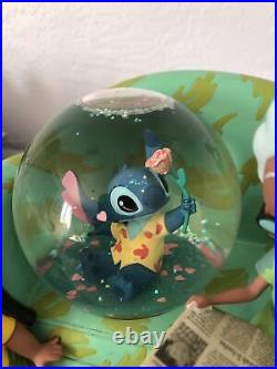 RARE Disney Lilo And Stitch You Are So Beautiful Snow Globe