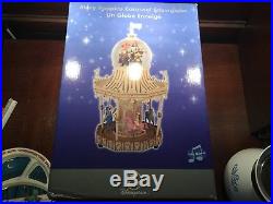 RARE Disney Mary Poppins CARROUSEL Figurines Musical Snowglobe