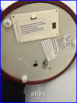 RARE Disney Mickey Mouse House Hourglass Snowglobe Music Box READ