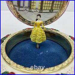 RARE Disney Music Box Beauty and the Beast and Belle