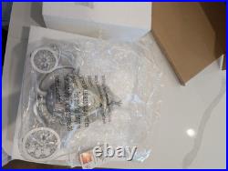RARE Disney Park Cinderella Prince Wedding Pumpkin Carriage Snow Globe