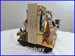 RARE Disney Parks Beauty & The Beast Storybook Double-Sided Musical Snow Globe RARE Disney Parks Beauty & The Beast Storybook Double-Sided Musical Snow Globe