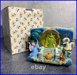 RARE Disney Parks EXCLUSIVE Storybook Cinderella Double-Sided Globe with BOX