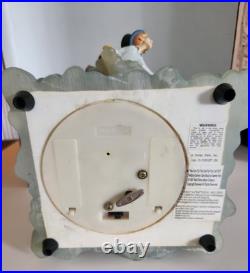 RARE! Disney Peter Pan Snow Globe YOU CAN FLY London Big Ben Clock Tower HTF