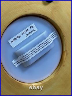 RARE Disney Pinocchio Toyland Fishbowl Musical Snow Globe Cleo Figoro