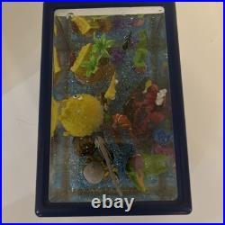 RARE Disney Snow Globe Finding Nemo Aquarium Fish Tank Musical Snowglobe