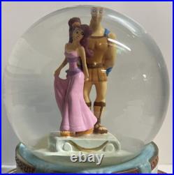 RARE Disney Snow Globe Hercules Megara Meg Tune I Won't Say Music Box WORKS Vtg RARE Disney Snow Globe Hercules Megara Meg Tune I Won't Say Music Box WORKS Vtg