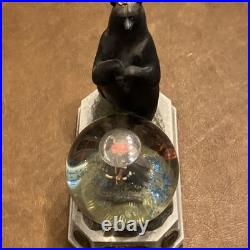 RARE Disney Store Brave Merida Queen Elinor Lit Snow Globe Blue Lights 8.25