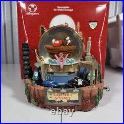 RARE Disney Store Cars Radiator Springs Snow Globe BRAND NEW MINT With Box RARE Disney Store Cars Radiator Springs Snow Globe BRAND NEW MINT With Box