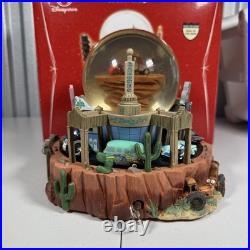 RARE Disney Store Cars Radiator Springs Snow Globe BRAND NEW MINT With Box