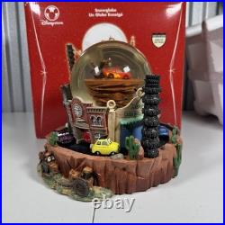 RARE Disney Store Cars Radiator Springs Snow Globe BRAND NEW MINT With Box