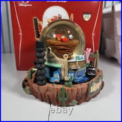 RARE Disney Store Cars Radiator Springs Snow Globe BRAND NEW MINT With Box