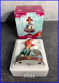 RARE Disney Store EXCLUSIVE Little Mermaid Globe Ariel, Flounder & Sebastian