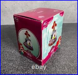 RARE Disney Store EXCLUSIVE Little Mermaid Globe Ariel, Flounder & Sebastian