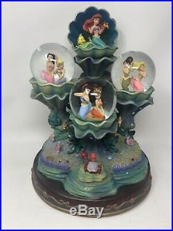 RARE Disney The Little Mermaid Snow Globe SEE DESCRIPTION