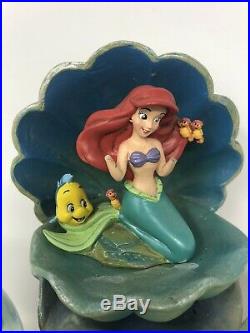 RARE Disney The Little Mermaid Snow Globe SEE DESCRIPTION