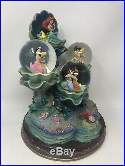 RARE Disney The Little Mermaid Snow Globe SEE DESCRIPTION