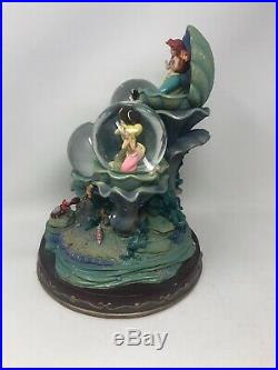 RARE Disney The Little Mermaid Snow Globe SEE DESCRIPTION