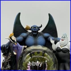 RARE Disney Villains Snow Globe Maleficent, Chernabog, Evil Queen NOT WORKING RARE Disney Villains Snow Globe Maleficent, Chernabog, Evil Queen NOT WORKING
