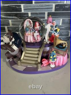 RARE Disney Who Framed Roger Rabbit Jessica Rabbit Musical Snow Globe Limited ED