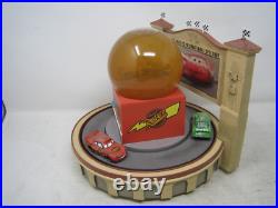 RARE Disney's cars electronic snowglobe rust-eze working snow globe pixar