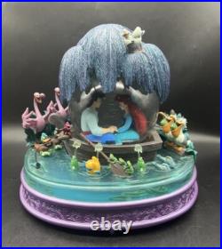 RARE Disneys The Little Mermaid Kiss the Girl Vintage 1998 Snow Globe Wo G2U