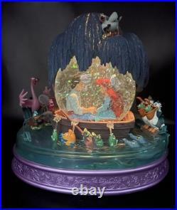 RARE Disneys The Little Mermaid Kiss the Girl Vintage 1998 Snow Globe Wo G2U