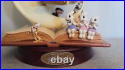 RARE Limited Edition Disney Silly Symphonies Lullaby Moon Sail Snow Globe