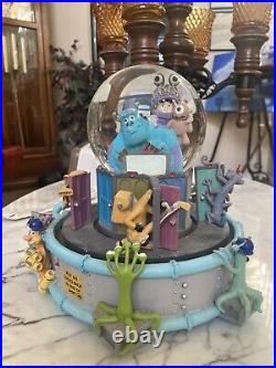 RARE! Monster's Inc. Disney snow globe excellent condition