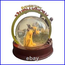 RARE Vintage Disney 75th Anniversary Limited Mickey Mouse & Pluto Snow Globe RARE Vintage Disney 75th Anniversary Limited Mickey Mouse & Pluto Snow Globe