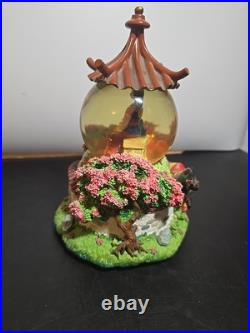 RARE Vintage Disney Mulan Snow Globe Music Box Discontinued Reflection Mushu RARE Vintage Disney Mulan Snow Globe Music Box Discontinued Reflection Mushu