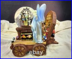 RARE Vintage Disney Pinocchio Light Up Snow Globe