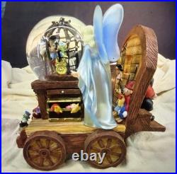 RARE Vintage Disney Pinocchio Light Up Snow Globe