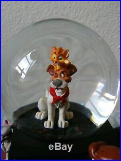 RARE and Retired Disney Oliver And Company Snow Globe
