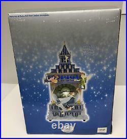 READ AD Disney Peter Pan Snow Globe You Can Fly Big Ben Clock Tower Tinkerbell