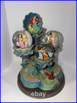 READ! VTG VERY RARE Disney Daughters of Triton Snowglobe Little Mermaid