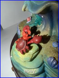READ! VTG VERY RARE Disney Daughters of Triton Snowglobe Little Mermaid