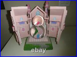 RETIRED Disney Princess Castle Staircase Dollhouse-Like Snow Globe